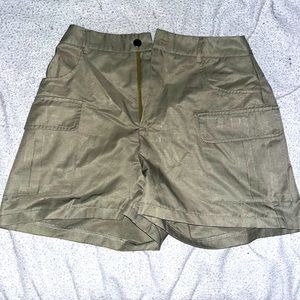 Olive green Cargo Shorts